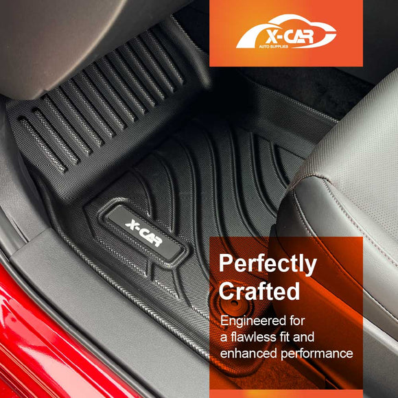 3D Floor Mats for Mazda 3 BP Series Hatch Sedan 2019-Onwards All-Weather Car Liners