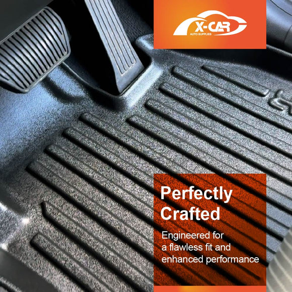 3D Floor Mats for Hyundai Tucson 2015-2021 All-Weather Car Liners