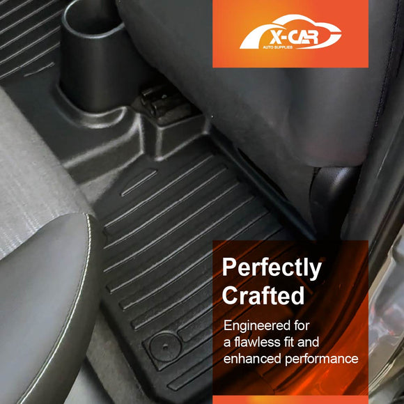 3D Floor Mats for Kia Picanto 2016-Onwards All-Weather Liners
