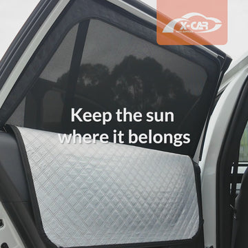Rear Window Sun Shades for Toyota RAV4 6th Gen 2026-Onwards Zipper Dual Layer Blind - 0