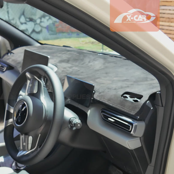 X-CAR dash mat installed on BYD Atto 1 car dashboard product overview video