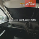 WindScreen Sun Shade for ISUZU D-MAX DMAX Dual Cab 2020-Onwards Sun Visor Protector-2