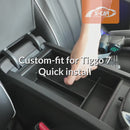 Centre Console Organiser Tray for Chery Tiggo 7 Pro 2023-Onwards Armrest Storage Box Cup Holder Car Accessories-3
