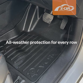 3D Floor Mats for Mitsubishi Outlander ZM Series PHEV 5-Seater 2021-Onwards All-Weather Car Liners - 0