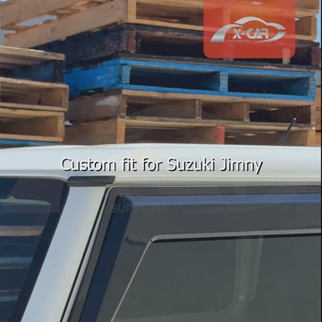 Weathershields for Suzuki Jimny 3-Door 2018-Onwards Car Weather Shields Wind Deflectors Sun Visors - 0