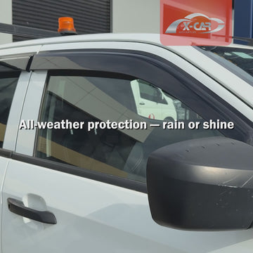 Weathershields for Isuzu D-MAX DMAX Dual Cab 2020-Onwards Car Weather Shields Wind Deflectors Sun Visors - 0