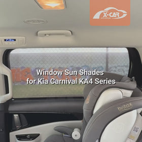 Window Sun Shades for Kia Carnival KA4 Series 2020-Onwards Rear Windscreen Blind Mesh - 0