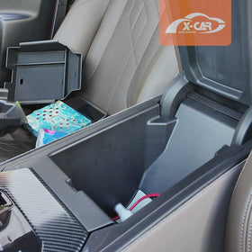 Centre Console Organiser for BMW X3 G45 2024-Onwards Wireless Charging Phone Pad Cup Holder Armrest - 0