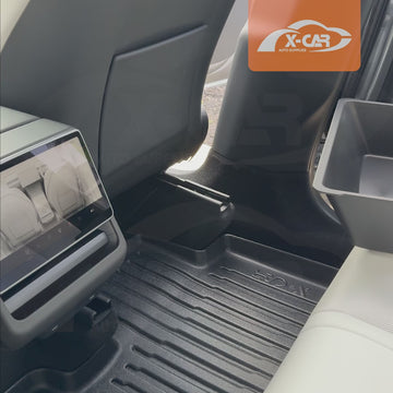 Car Under Seat Storage Box for Tesla Model Y Juniper 2025-Onwards Front Seats Organizer Tray - 0