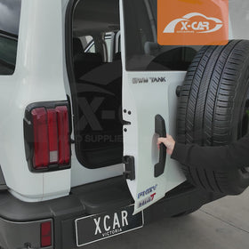 Boot Liner / Back Seat Protector for GWM Tank 300 2023-Onwards Boot Side Liner Mats - 0