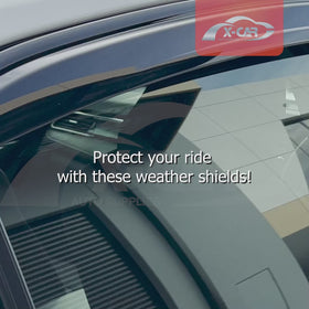 WeatherShields for Toyota Camry 2018-2024 Car Weather Shields Wind Deflectors Sun Visors - 0