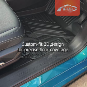 3D Floor Mats for GWM Haval Jolion 2024-Onwards All-Weather Liners - 0