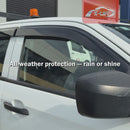 Weathershields for Mazda BT-50 BT50 Dual Cab TF Series 2020-Onwards Car Weather Shields Wind Deflectors Sun Visors-2