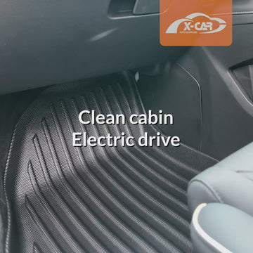 3D Floor Mats for Chery OMODA E5 All-Electric 2024-Onwards All-Weather Car Liners - 0