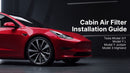 Tesla Model Y Juniper 2025-Onwards Cabin Air Filter HEPA Activated Carbon Charcoal Replacement-2