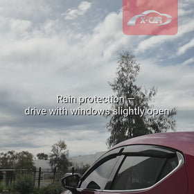 WeatherShields for Mazda 3 Hatch 2019-Onwards Car Weather Shields Wind Deflectors Sun Visors - 0