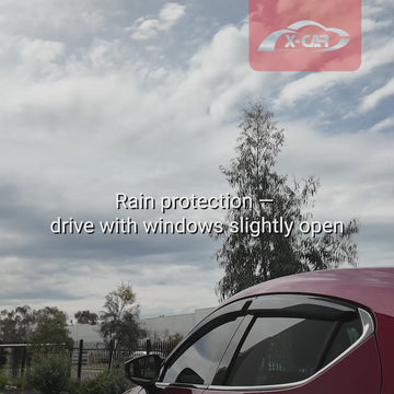 WeatherShields for Mazda 3 Hatch 2019-Onwards Car Weather Shields Wind Deflectors Sun Visors - 0