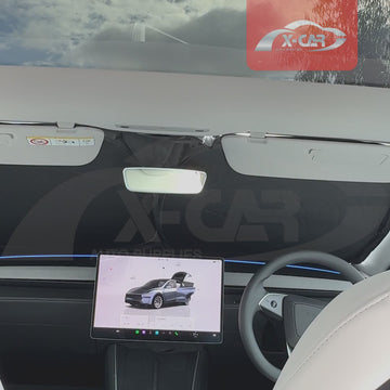 Tesla Model Y Juniper WindScreen Sun Shade 2025-Onwards WindShield Blind - 0