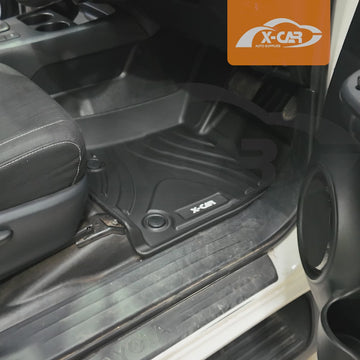 3D Floor Mats for Toyota NEW Hilux Dual Cab Auto 2025-Onwards All-Weather Car Liners - 0
