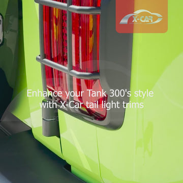 Tail Light Trim for GWM Tank 300 2023-2025 Matt Black - 0