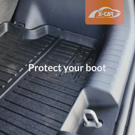 X-CAR boot liner installed in BYD Atto 1 car boot product overview video