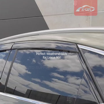 Weathershields for Lexus NX250 NX350 NX350h NX450h 2022-Onwards - 0