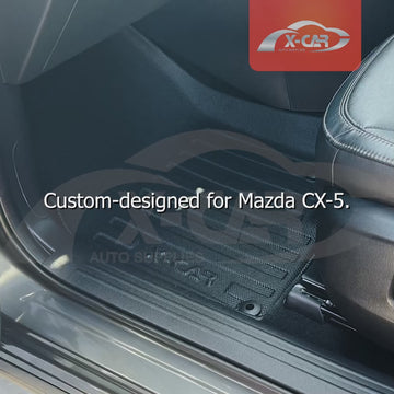 3D Floor Mats for Mazda CX-5 2017-2025 All-Weather Car Liners - 0