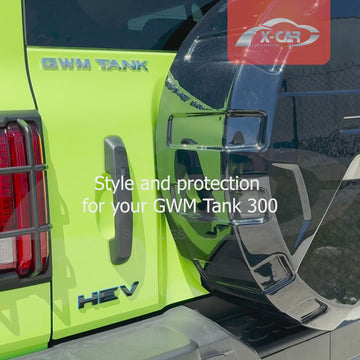 Spare Wheel Cover for GWM Tank 300 2023-Onwards Spare Tire Protective Cover Exterior Modification Accessories - 0