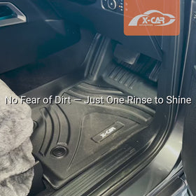 Floor Mats for Volkswagen Amarok NF Series 2023-Onwards Dual Cab All-Weather Car Liners - 0