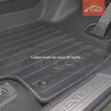 3D Floor Mats for Lexus NX Series NX250 NX350 NX350h NX450h 2022-Onwards All-Weather Car Liners - 0