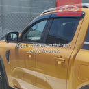 WeatherShields for Ford NEXT-GEN Ranger Dual Cab MY22 2022-Onwards-2