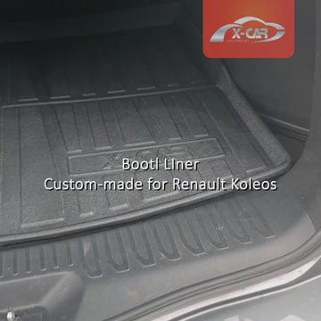 Boot Liner / Back Seat Protector for Renault Koleos 2016-Onwards All Weather Cargo Mat - 0