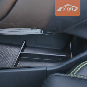 X-CAR centre console organiser tray installed in BYD Atto 2 centre console product overview video