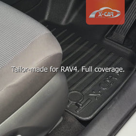 3D Floor Mats for Toyota Rav4 Rav 4 2019-2025 All-Weather Car Liners - 0