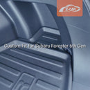 Boot Liner /Back Seat Protector for Subaru Forester 6th Gen 2025-Onwards All Weather Car Mats-2