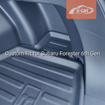 Boot Liner /Back Seat Protector for Subaru Forester 6th Gen 2025-Onwards All Weather Car Mats - 0