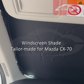 WindScreen Sun Shade for Mazda CX-70 CX70 2024-Onwards WindShield Blind - 0
