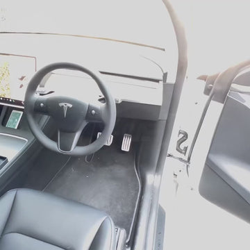 3D Floor Mats For Tesla Model Y 2021-2025 All-Weather Heavy Duty Car Liners - 0