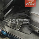 3D Floor Mats for Mazda CX-90 CX90 2023-Onwards All-Weather Liners-2