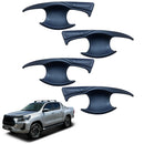 Door Handles Bowl Inserts Cover for Toyota Hilux 2015-2025-9
