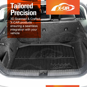 Boot Liner/ Back Seat Protector for SKODA Kamiq 2020-Onwards All Weather Cargo Mat - 0