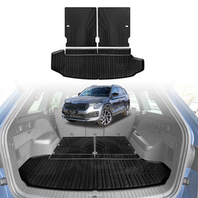 Boot Liner for SKODA Kodiaq 2017-Onwards All Weather Cargo Mat