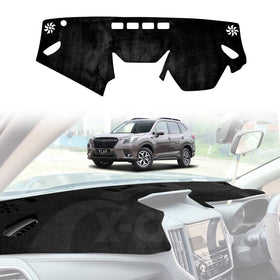Dash Mat for Subaru Forester 5th Gen 2018-2025 Non-Slip Microfiber Pad Cover