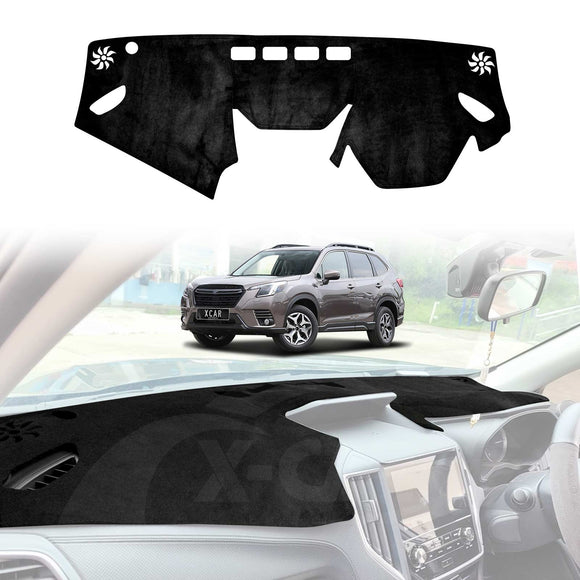 Dash Mat for Subaru Forester 5th Gen 2018-2025 Non-Slip Microfiber Pad Cover