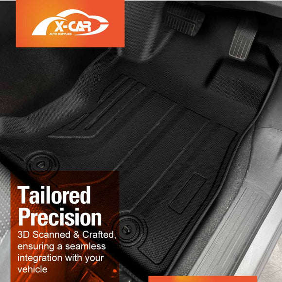 3D Car Floor Mats for Subaru WRX VB/VN Series Auto 2022-2025 All-Weather Liners