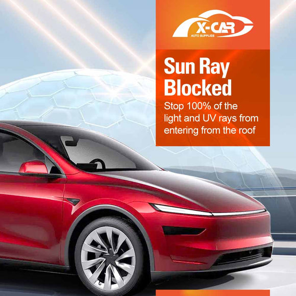 Glass Roof Sun Shades for Tesla Model Y Juniper 2025-Onwards Sunroof Mesh Blind