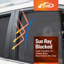Window Sun Shades for Nissan Navara D23 NP300 Dual Cab 2015-2025-17