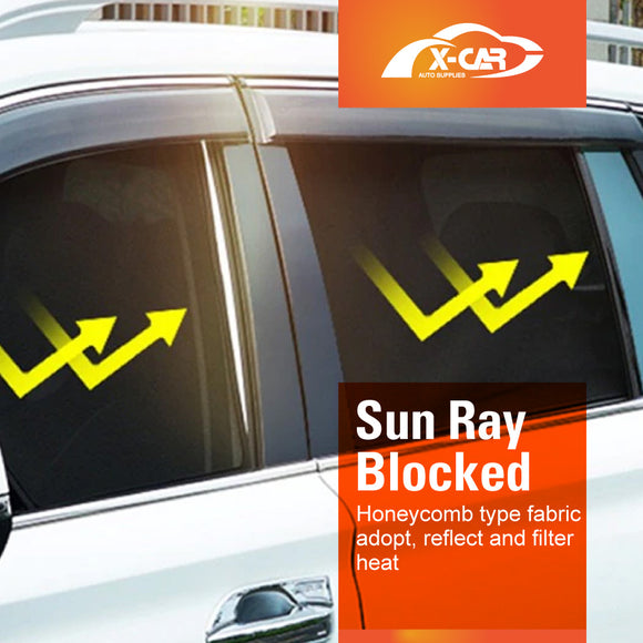 Window Sun Shades for Nissan Navara D23 NP300 Dual Cab 2015-2025
