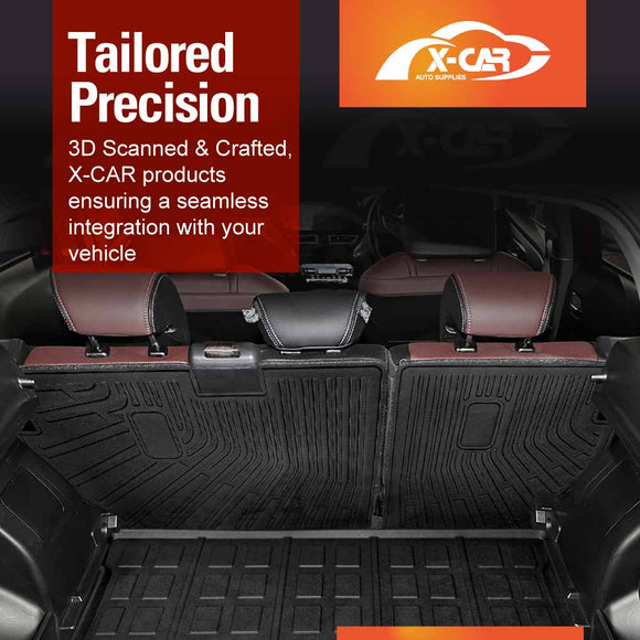 Boot Liner/ Back Seat Protector for Suzuki Fronx Hybrid 2025-Onwards All Weather Car Mats