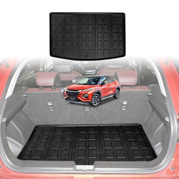 Boot Liner/ Back Seat Protector for Suzuki Fronx Hybrid 2025-Onwards All Weather Car Mats